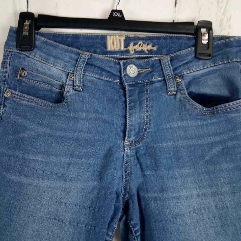 Kut from the Kloth Skinny Stretch Jeans Size 6 - Picture 3 of 5